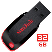 Pen Drive Sandisk Cruzer Blade - 32GB