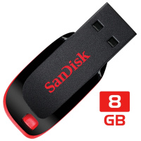 Pen Drive Sandisk Cruzer Blade - 8GB